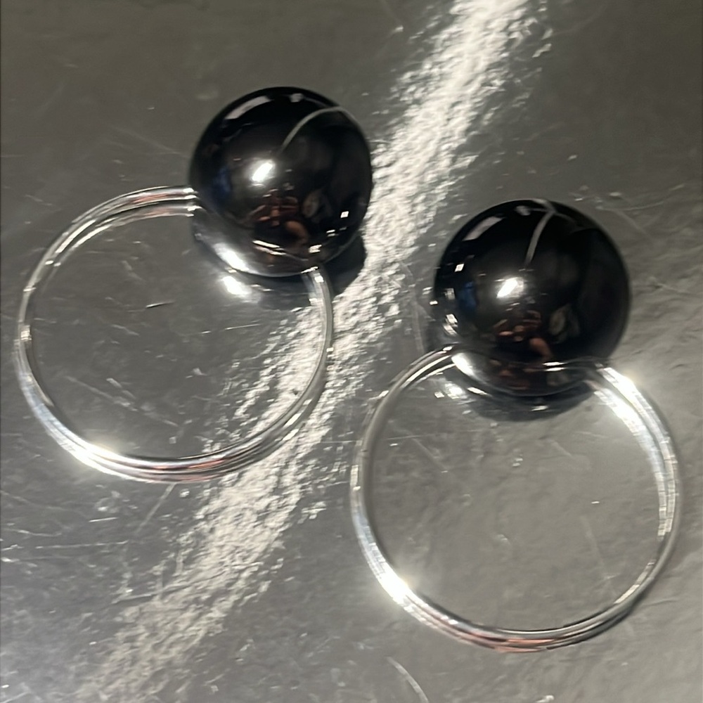 RAG & BONE GIA HOOP EARRINGS